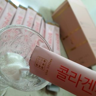 더리틀스 콜라겐부스터 — 5점을 준 리뷰어가 2023년 1월 올린 사용 사진