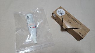 노플(NOPL) 노플 친환경 바이오 산화 생분해  항균 일회용 위생 비닐장갑 100매 + 지퍼백 소형, 대형 — 5점을 준 리뷰어가 2021년 10월 올린 사용 사진