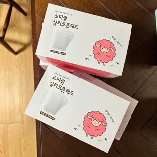 소미썸 실키 화장솜 — 5점을 준 리뷰어가 2022년 3월 올린 사용 사진