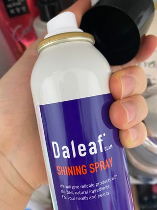 달리프 글램 샤이닝 스프레이 150ml — 5점을 준 리뷰어가 2021년 2월 올린 사용 사진