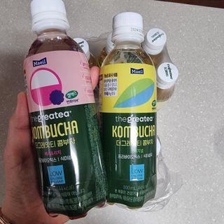 더그레잇티 콤부차 [매일유업] 더그레잇티 44kcal 콤부차 300ml *12개입 (오리지널 6개+베리리치 6개) — 5점을 준 리뷰어가 2023년 8월 올린 사용 사진