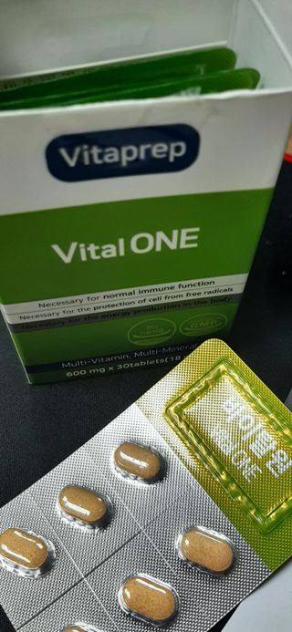 뉴트리션팩토리 비타프렙 바이탈원 종합비타민 멀티비타민 600mg — 5점을 준 리뷰어가 2021년 9월 올린 사용 사진