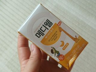 메디웰 페디아드링크 미니 바나나맛 — 5점을 준 리뷰어가 2022년 5월 올린 사용 사진