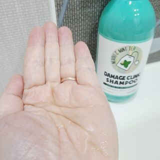 썸헤어 / SUMHAIR 썸헤어 데미지 클리닉 샴푸+트리트먼트 네롤리&민트티 — 5점을 준 리뷰어가 2021년 5월 올린 사용 사진