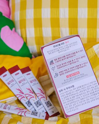 하루 1포로 콜레스테롤, 유산균, 고역가 소화효소까지 한번에 섭취! 다온바이오 홍자임 1개월분(30포) — 5점을 준 리뷰어가 2022년 11월 올린 사용 사진