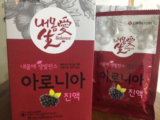 서울약사신협_내몸애생발란스아로니아_70ml x 30포 — 5점을 준 리뷰어가 2021년 6월 올린 사용 사진
