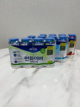 LIVE 매일바이오 썬화이버 드링킹 요거트 — 5점을 준 리뷰어가 2022년 8월 올린 사용 사진