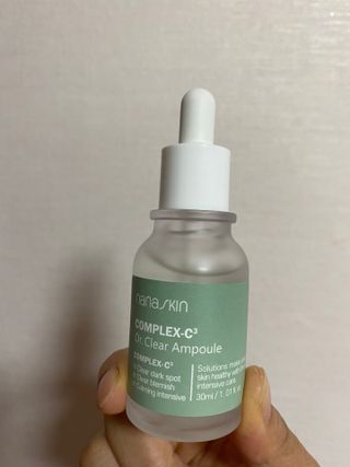 나나스킨 콤플렉스씨쓰리닥터클리어앰플 — 5점을 준 리뷰어가 2021년 10월 올린 사용 사진