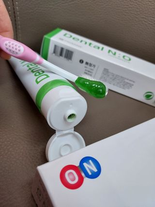 프리마인 유해균 뿐만 아니라 유익균까지 씻어내는 치약은 그만, 건강한 구강환경을 만드는 덴탈엔오 — 5점을 준 리뷰어가 2023년 3월 올린 사용 사진