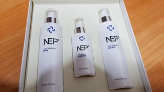SOONWITH 순위드 NEP+ 스킨케어 3종 세트 — 4점을 준 리뷰어가 2021년 3월 올린 사용 사진