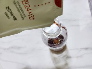 클린24시간 1BOX(5포) + 전용보틀(500ml) — 5점을 준 리뷰어가 2023년 5월 올린 사용 사진