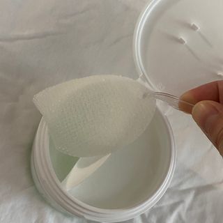 디에이브 더마-테카 바이옴 카밍패드 60매 — 4.5점을 준 리뷰어가 2022년 10월 올린 사용 사진