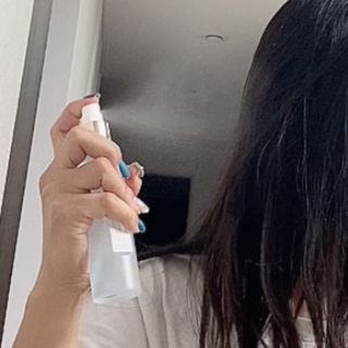 멈칫 X 최준 헤어 앤 바디미스트 소프트블루솝, 마젠타레이디 2종 — 5점을 준 리뷰어가 2021년 6월 올린 사용 사진