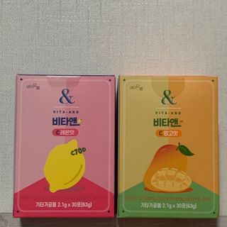비타앤C 레몬맛, 망고맛 — 5점을 준 리뷰어가 2021년 5월 올린 사용 사진