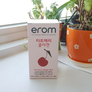 이롬 erom 타트체리 콜라겐 — 5점을 준 리뷰어가 2021년 3월 올린 사용 사진