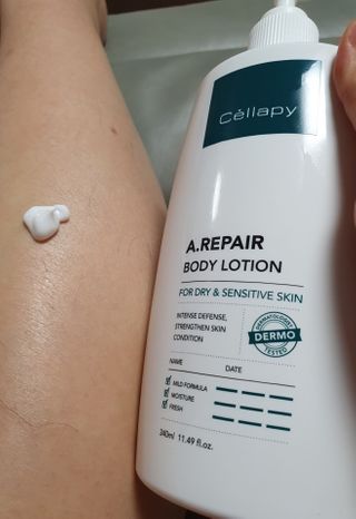 셀라피 에이리페어 바디로션 340ml — 5점을 준 리뷰어가 2021년 1월 올린 사용 사진