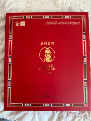 쿠팡구매평-[고려공작1392] 홍삼파우치 50mL X 30포 — 5점을 준 리뷰어가 2025년 9월 올린 사용 사진