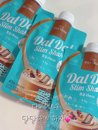 달달슬림쉐이크 프리 (릴스) 달달슬림 맛있는 단백질 쉐이크 파우치 다이어트 식사대용 프로틴 파우더 보충제 — 5점을 준 리뷰어가 2025년 8월 올린 사용 사진