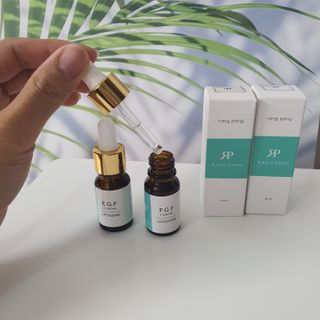랑팡 EGF+FGF 10ppm 리포좀 앰플 원액 10ml — 5점을 준 리뷰어가 2021년 10월 올린 사용 사진