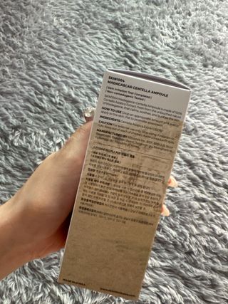 [스킨1004] 마다가스카르 센텔라 앰플 100ml — 5점을 준 리뷰어가 2024년 5월 올린 사용 사진
