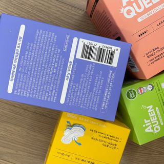 에어퀸 뉴브레스 유기농 생리대 4종 (팬티라이너 20P + 중형 10P + 대형 10P + 오버나이트 8P)_체험단 — 5점을 준 리뷰어가 2024년 8월 올린 사용 사진