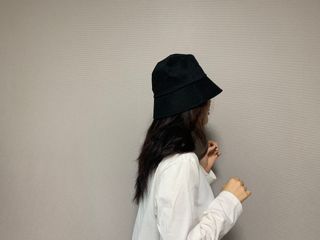 [스테이피플] STAYPEOPLE BUCKET HAT (BLACK) — 4점을 준 리뷰어가 2022년 9월 올린 사용 사진