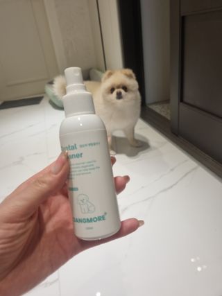 [댕모어 클리너 3종] 아이클리너 / 이어클리너 / 덴탈클리너 3종 세트 (120ml) — 5점을 준 리뷰어가 2023년 9월 올린 사용 사진