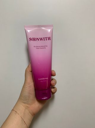 SOONWITH 바이오 내추럴 리프레싱 폼클렌징 — 3점을 준 리뷰어가 2021년 5월 올린 사용 사진