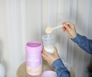 [푸름웰니스] 프로틴 다이어트 단백질 쉐이크 (750g) — 5점을 준 리뷰어가 2022년 3월 올린 사용 사진