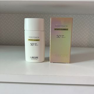아이레시피 모이스트터치 스포츠 선밀크 50ml (SPF50+ PA+++) — 5점을 준 리뷰어가 2023년 6월 올린 사용 사진