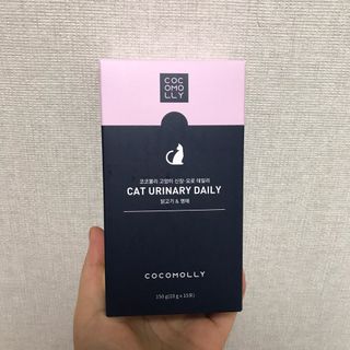 코코몰리 고양이 구강• 헤어볼 데일리 /신장• 요로 데일리 — 5점을 준 리뷰어가 2021년 1월 올린 사용 사진