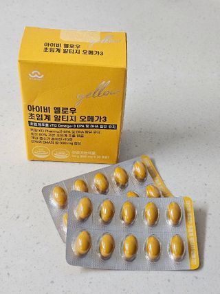 아이비웰니스 롱비다 커큐민 강황 400mg 함유 아이비 옐로우 초임계 알티지 오메가3 KD 파마 (30캡슐) — 5점을 준 리뷰어가 2024년 11월 올린 사용 사진
