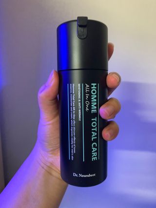 Dr.느루벗 느루벗 옴므 토탈 케어 올인원 118ml 남자 남성 스킨 로션 에센스 크림 화장품 — 5점을 준 리뷰어가 2021년 3월 올린 사용 사진