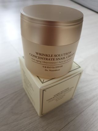 Dr.느루벗 느루벗 링클 솔루션 콘센트레이트 스네일 탄력 달팽이 크림 80g — 5점을 준 리뷰어가 2021년 5월 올린 사용 사진