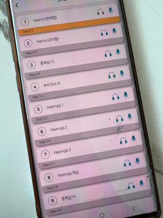 3030잉글리시 3030 잉글리시 초급부터 고급까지 전 강좌 14일 체험 수강권 — 5점을 준 리뷰어가 2022년 1월 올린 사용 사진