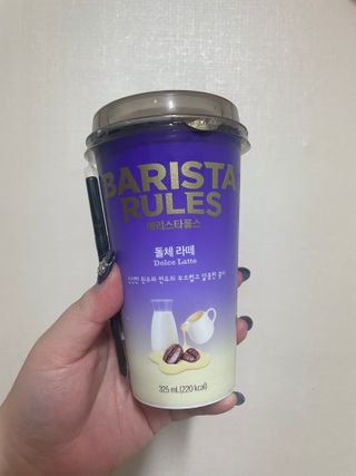바리스타룰스 돌체 라떼 — 5점을 준 리뷰어가 2023년 4월 올린 사용 사진