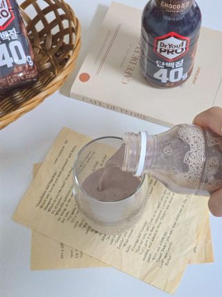 닥터유 프로 단백질 드링크 40g 초코 닥터유 프로 단백질드링크 40g 초코 — 5점을 준 리뷰어가 2024년 9월 올린 사용 사진
