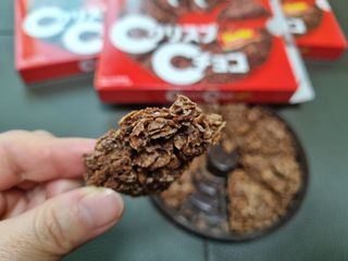 NISSIN 닛신 크리스피 초코 — 3.5점을 준 리뷰어가 2022년 12월 올린 사용 사진
