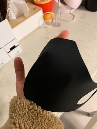 [에이블밤부] 리퓨어 쿠퍼 마스크 10color — 4점을 준 리뷰어가 2021년 2월 올린 사용 사진