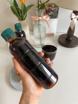무라벨 바리스타룰스 디카페인 아메리카노 — 5점을 준 리뷰어가 2024년 4월 올린 사용 사진