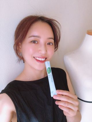 셀렉스스포츠 셀렉스 밀크세라마이드 저분자피쉬콜라겐 28포 X 1박스 — 5점을 준 리뷰어가 2021년 7월 올린 사용 사진