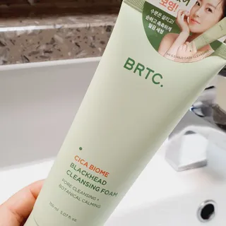 비알티씨 BRTC 시카 바이옴 블랙헤드 클렌징 폼 150ml — 5점을 준 리뷰어가 2022년 12월 올린 사용 사진