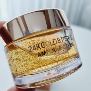아이앤립 / EYENLIP 아이앤립 24K 골드 N 펩타이드 앰플 크림 — 5점을 준 리뷰어가 2021년 7월 올린 사용 사진