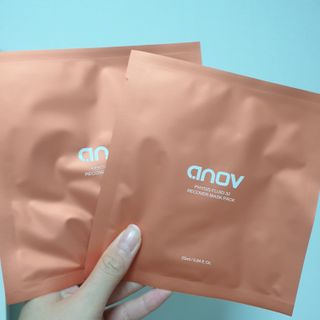 아노브코스메틱스 리커버 마스크팩 — 5점을 준 리뷰어가 2021년 11월 올린 사용 사진