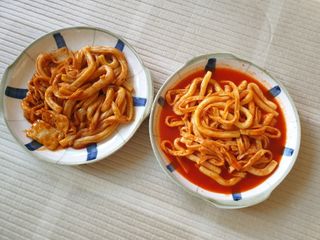 [푸딩팩토리] 요즘누들떡볶이540g + 매콤누들떡볶이 470g — 5점을 준 리뷰어가 2022년 9월 올린 사용 사진