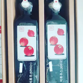 [바이윙클] 페르시아 유기농 석류 착즙주스 750ml 2병 + 선물박스 세트 — 5점을 준 리뷰어가 2022년 3월 올린 사용 사진