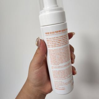 MF프리 [닥터문] 유산균 락토케어 질경초 여성청결제 200ml (폼타입) — 5점을 준 리뷰어가 2022년 7월 올린 사용 사진