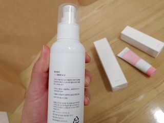 화이트리 채움 베리어 로션, 베리어 크림 세트 — 5점을 준 리뷰어가 2021년 1월 올린 사용 사진
