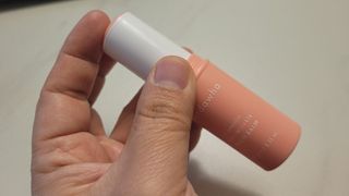 스킨큐어 산다화 카멜리아 안티 링클 멀티밤 — 4점을 준 리뷰어가 2023년 1월 올린 사용 사진