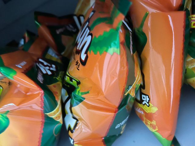 강렬한 태양의 맛 썬의 신제품, 썬 할라피뇨체다 리뷰 사진